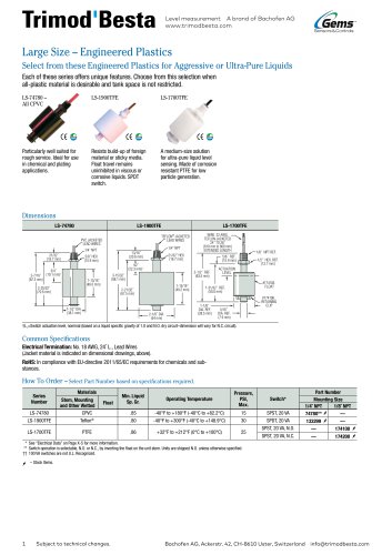 Data Sheet LS-1900T