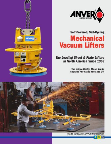 Mechanical Vacuum Lifters