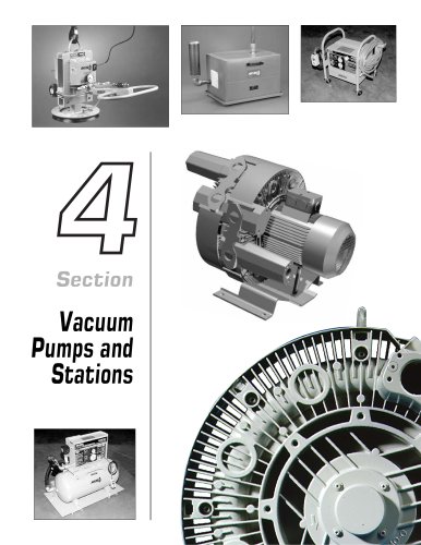 Vacuum Pumps & Sytations