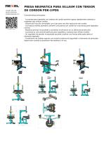 PRESA NEUMATICA PARA SILLASM CON TENSOR DE CORDON PDK-2/PDS