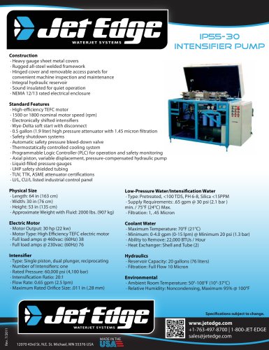 iP55-30-waterjet-intensifier-pump