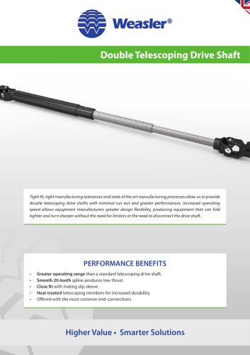 Double-Telescoping-Drive-Shaft