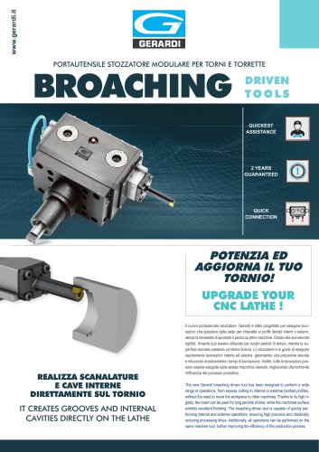 BROCHURE - Modular Broaching Tool