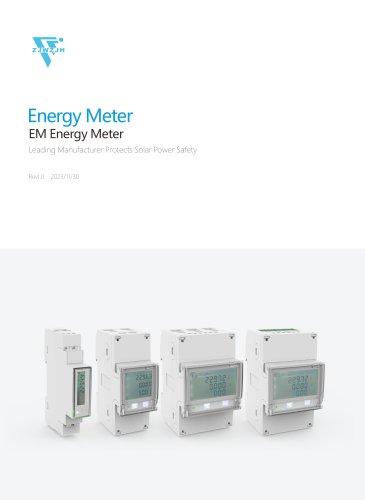 EM Energy Meter Leading Manufacturer Protects Solar Power Safety