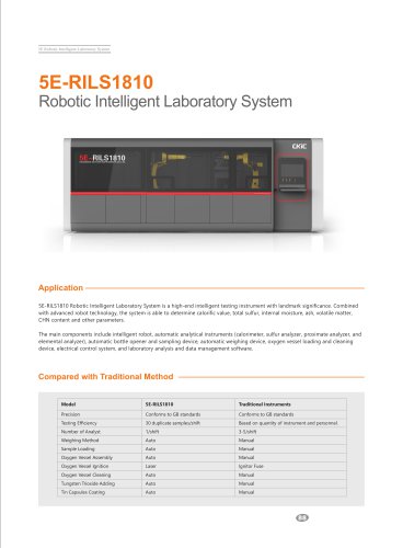 5E-RILS1810 Robotic Intelligent Laboratory System