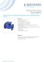 Swing check valve