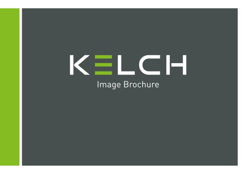 KELCH Image Brochure