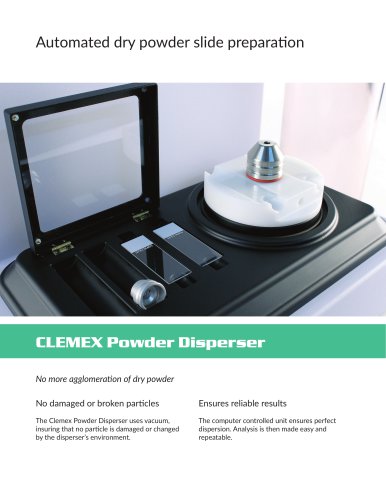 CLEMEX Powder Disperser