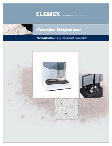 Clemex Powder Disperser