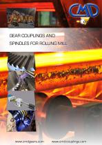 GEAR COUPLINGS AND SPINDLES FOR ROLLING MILL