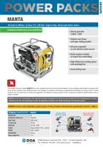 MANTA HYDRAULIC POWER PACK - English