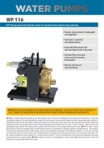 WP116 SELF-PRIMING PUMP - English