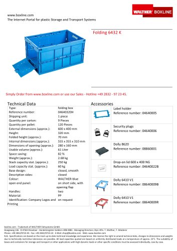 Falter 6432 KDL