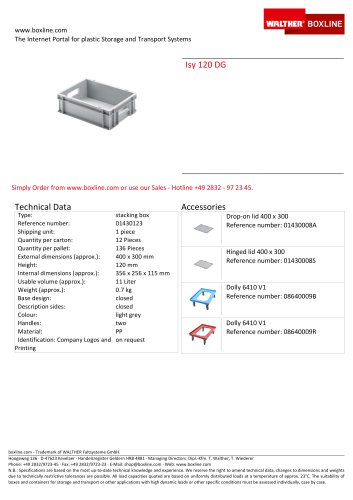 Isy 120 DG