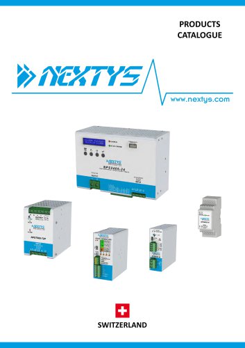 NEXTYS  Products Catalogue