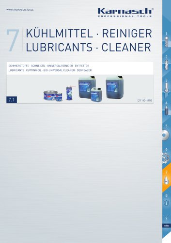 LUBRICANTS, CUTTING OIL, BIO-UNIVERSAL CLEANER, DEGREASER