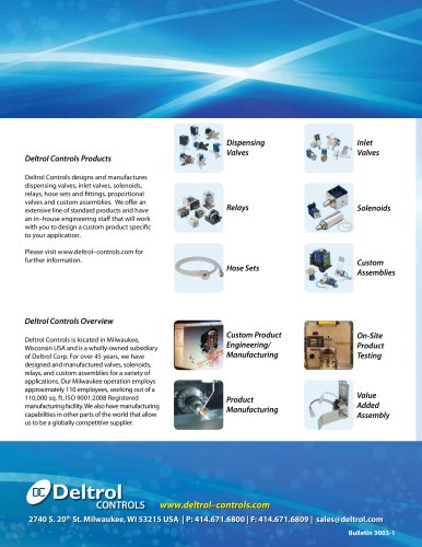 Dispensing Valves Catalogue