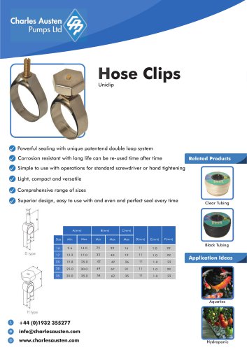 HOSE CLIPS