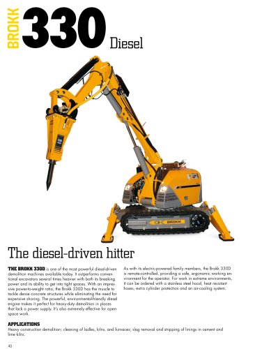 Brokk 330 Diesel