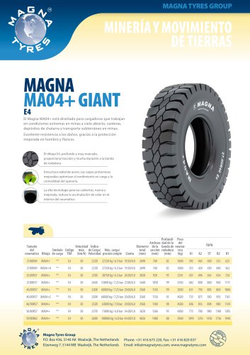 MAGNA MA04+ GIANT