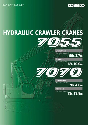 HYDRAULIC CRAWLER CRANES