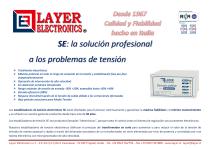 Estabilizadores de Tensión serie SE-1