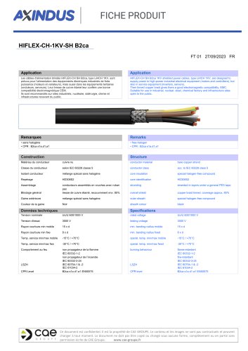 HIFLEX-CH-1KV-SH B2ca