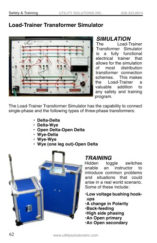 Load-Trainer™ Transformer Simulator