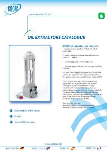 Oil Extractors H