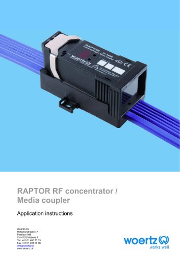 Database to Raptor RF concentrator / Media coupler