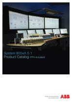 System 800xA 5.1 Product Catalog