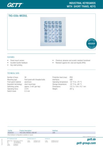 TKS-030C-MODUL