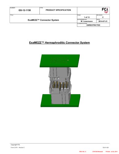 ExaMEZZ? Hermaphroditic Connector System