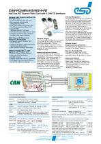 Data Sheet CAN-PCIeMiniHS/402