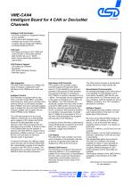 Data Sheet VME-CAN4