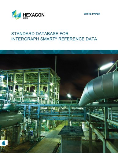 STANDARD DATABASE FOR INTERGRAPH SMART ® REFERENCE DATA