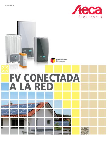 FV conectada a la red - Catálogo de productos