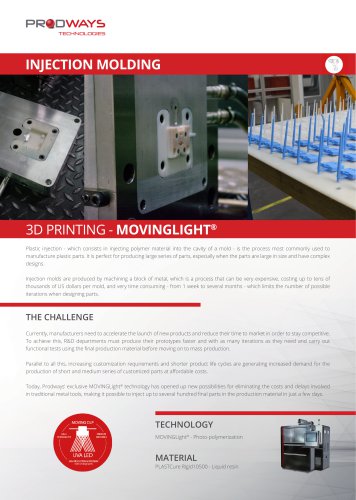 3D PRINTING - MOVINGLIGHT®