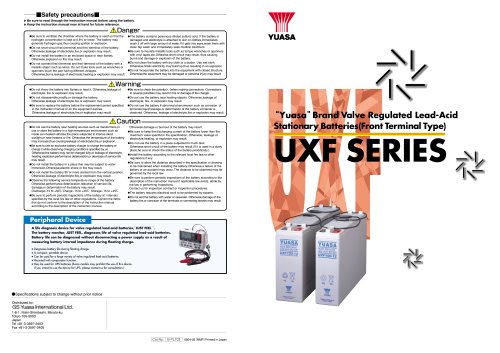 UXF Series