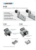 P15E Válvulas distribuidoras COMPACT 15 mm G1/8 y para placa base - 2