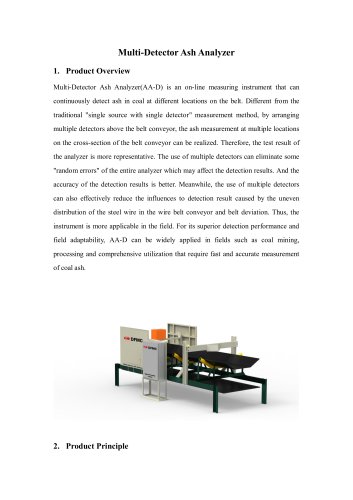 Multi-Detector Ash Analyzer(AA-D)