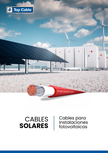 CATALOGO DE CABLES SOLARES