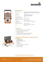 EX-TEC® HS 660 · 650 · 610 - Medidores combinados para la detección de fugas de gas, con función de detector de etano incorporado - 4