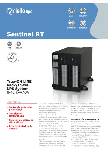 Sentinel RT 6-10 kVA