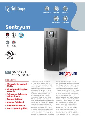 Sentryum S3U