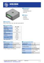 HS28H Datasheet