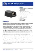 HS30F Datasheet
