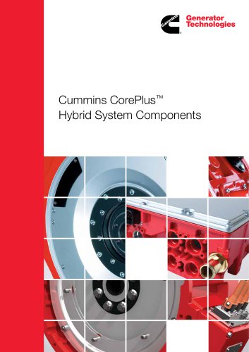 Cummins CorePlus Hybrid System Components