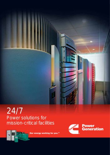 Power solutions for mission-critical facilities