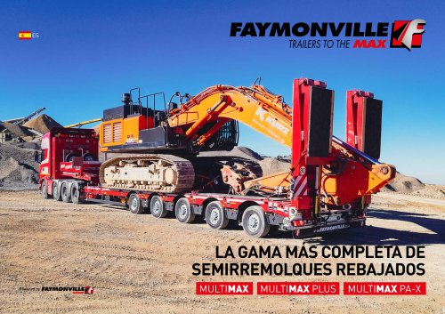 Faymonville MultiMAX - The most complete line of semi-trailers